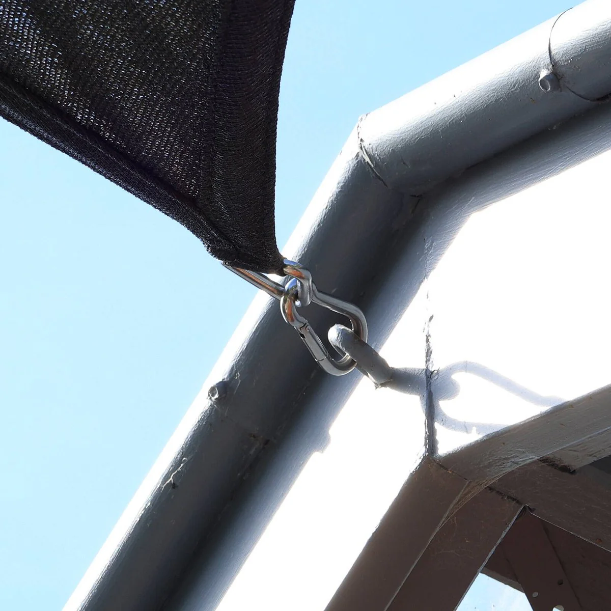 Coolaroo Shade Sail Snap Hook - 40mm - Marine Grade Stainless Steel - Easy Use - Image 2