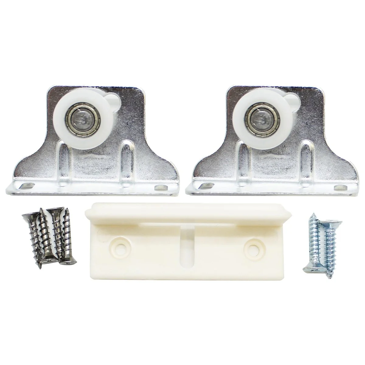 Cowdroy Track Access Quickfix Component Pack - Silver - For 1 Door 19mm+ - Image 3