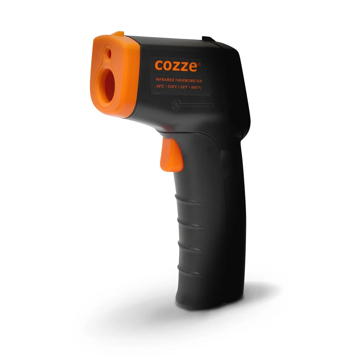 Cozze Pizza Oven 3 Piece Starter Kit - Aluminium Peel, Infrared Thermometer, Cutter - 300mm x 700mm x 60mm - Image 3