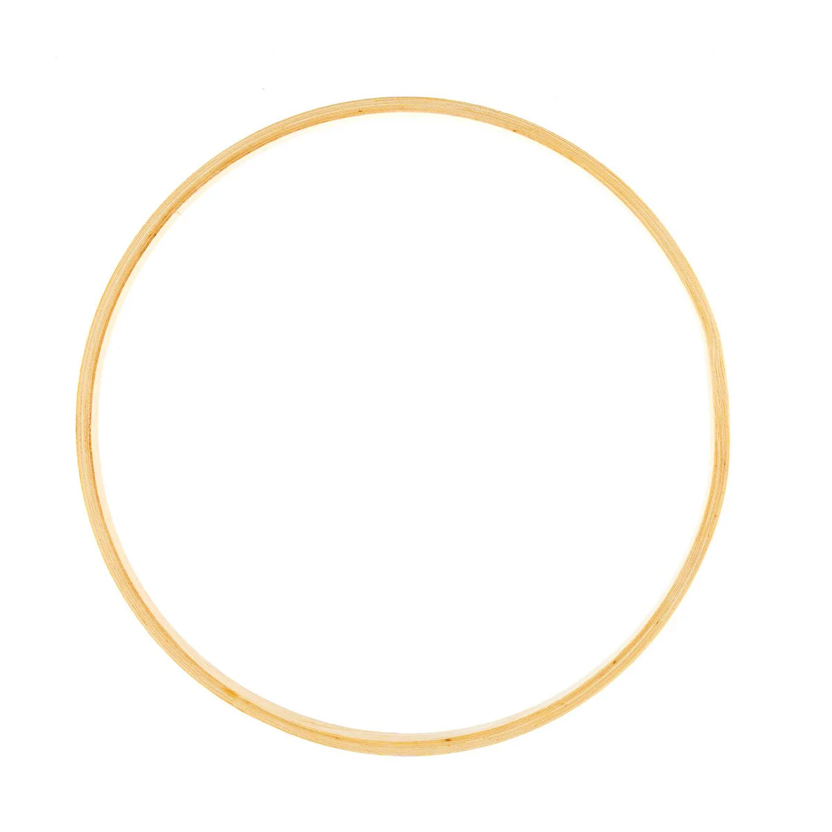 Crafted Bamboo Ring - 5-Inch 127mm - Versatile for Crafts & Decor - Image 2