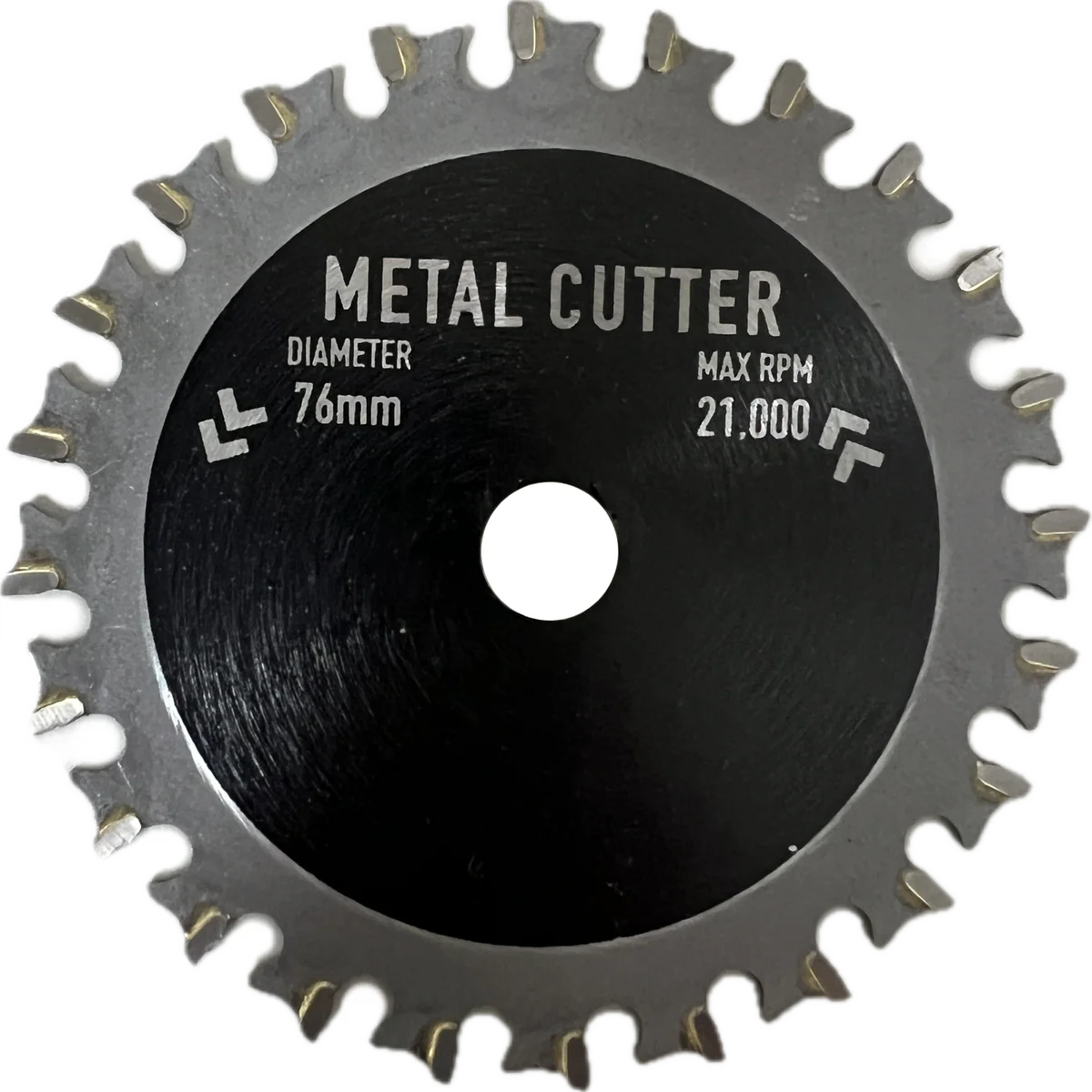 Craftmaster Metal Cutting Blade - 76mm x 24t - Tungsten Carbide Tipped - Fast Cutting Performance - Image 2
