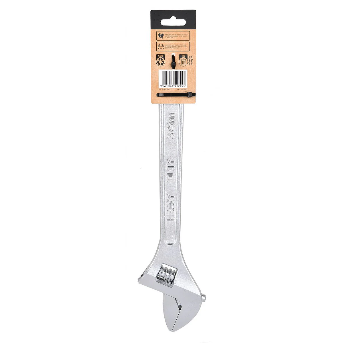 Craftright Adjustable Wrench - 375mm - Durable Carbon Steel - Versatile - Image 4