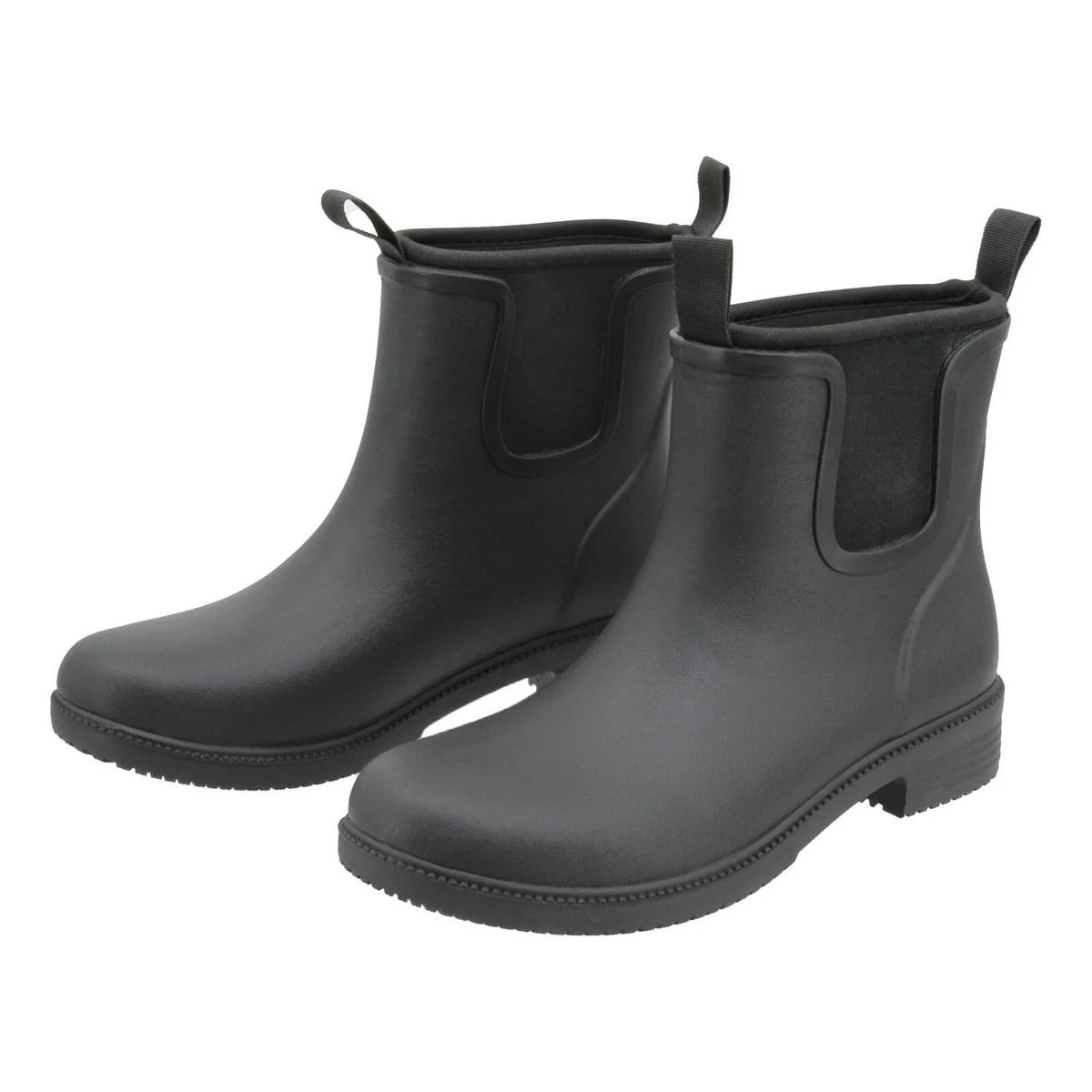 Craftright Black Gumboots Size 7 - Water Resistant - Comfortable Neoprene - Image 3