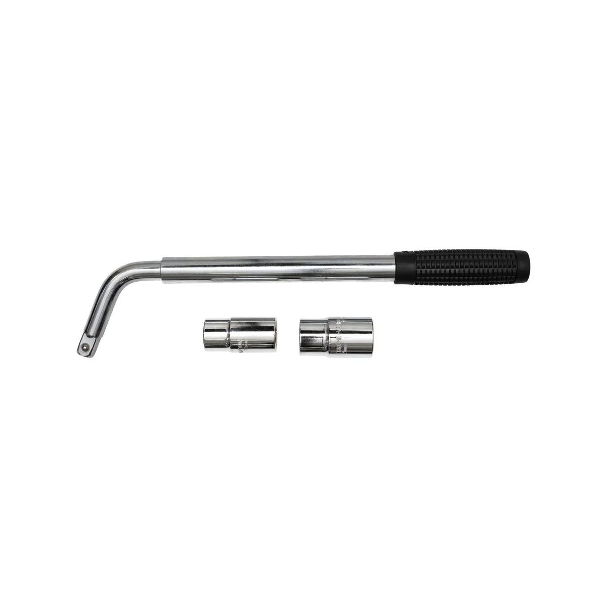 Craftright Extending Wheel Nut Wrench - Telescopic 285mm to 530mm - 4 Sockets