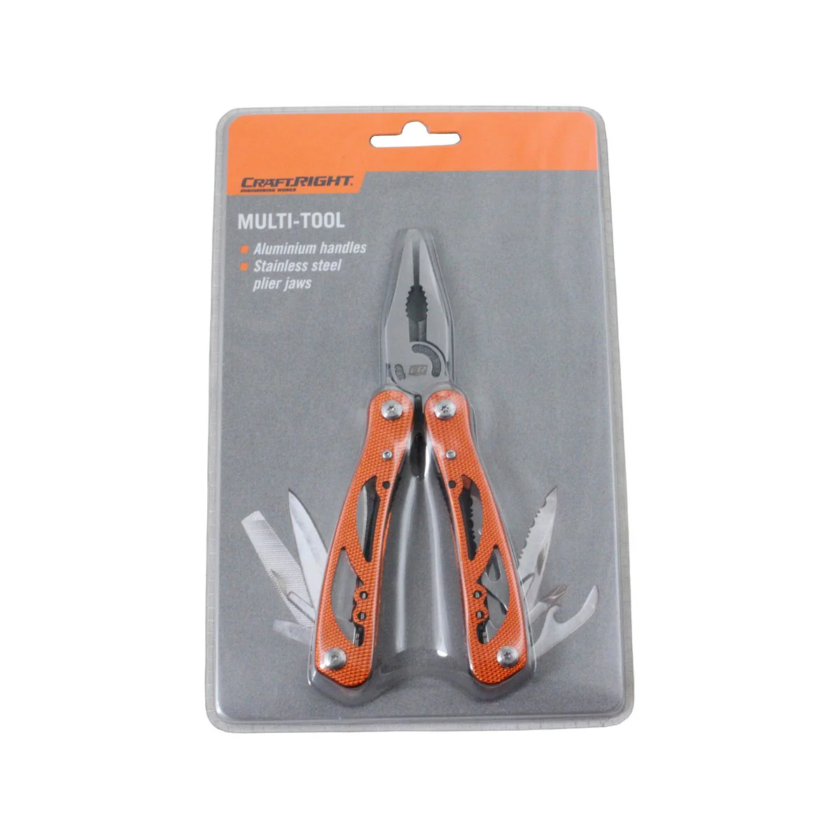 Craftright Multi Tool - 11 in 1 - Aluminium - Compact Design - Image 2