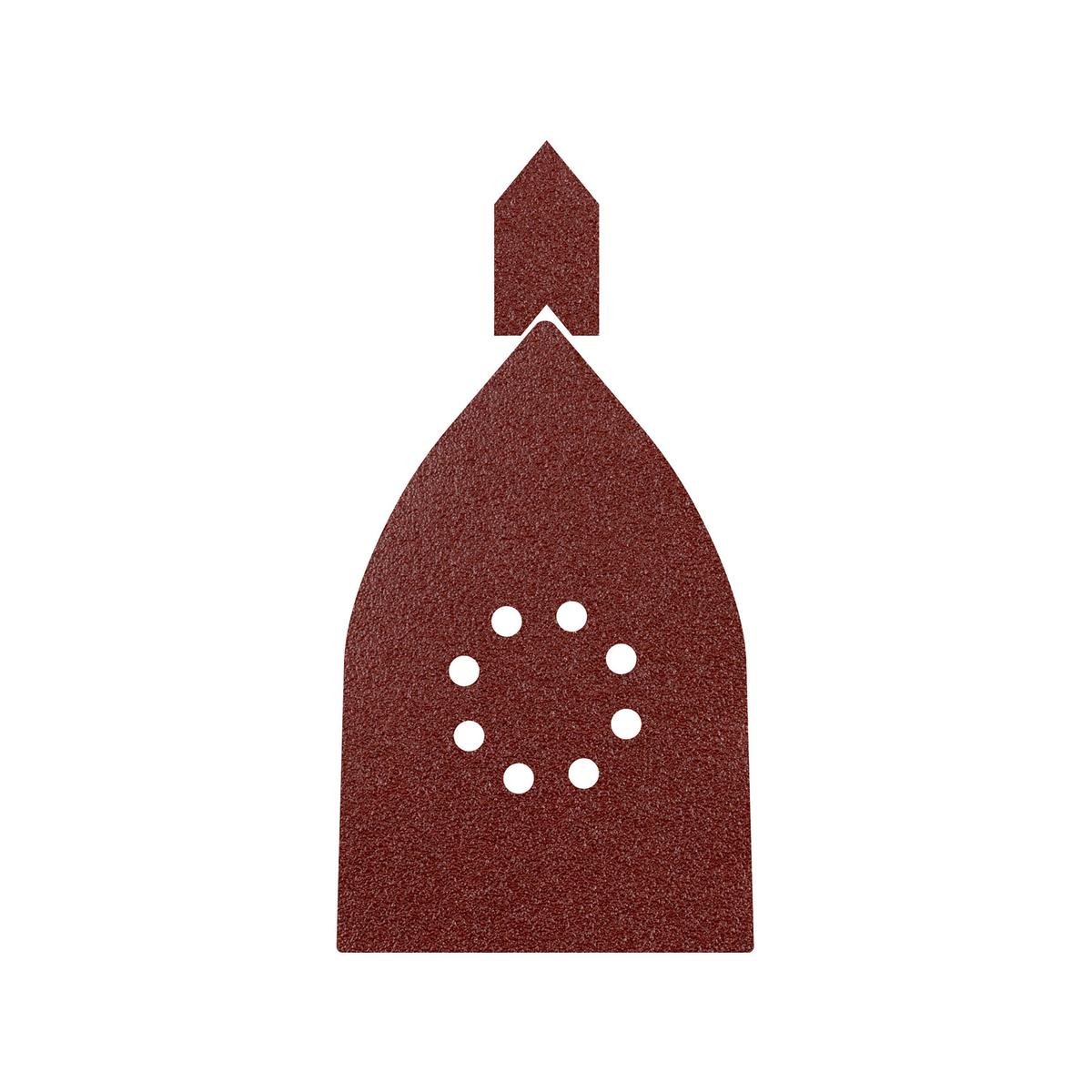 Craftright Orbital Sand Sheets 10 Pack - 107 x 172mm - Aluminium Oxide - Various Grits