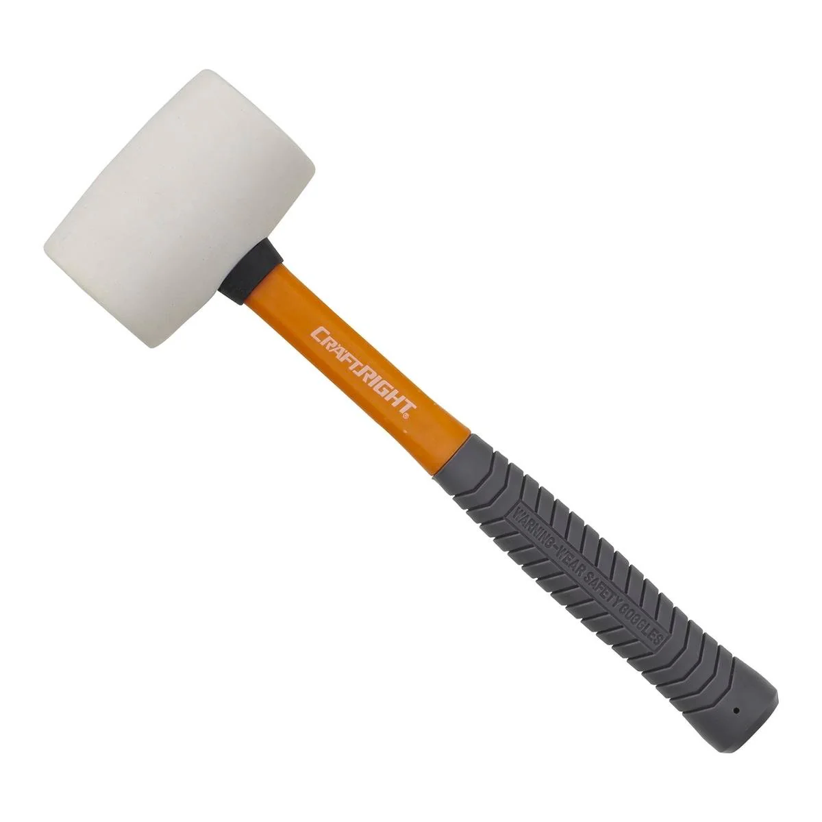 Craftright Rubber Mallet - 16oz - Fibreglass - Non-Marking Head