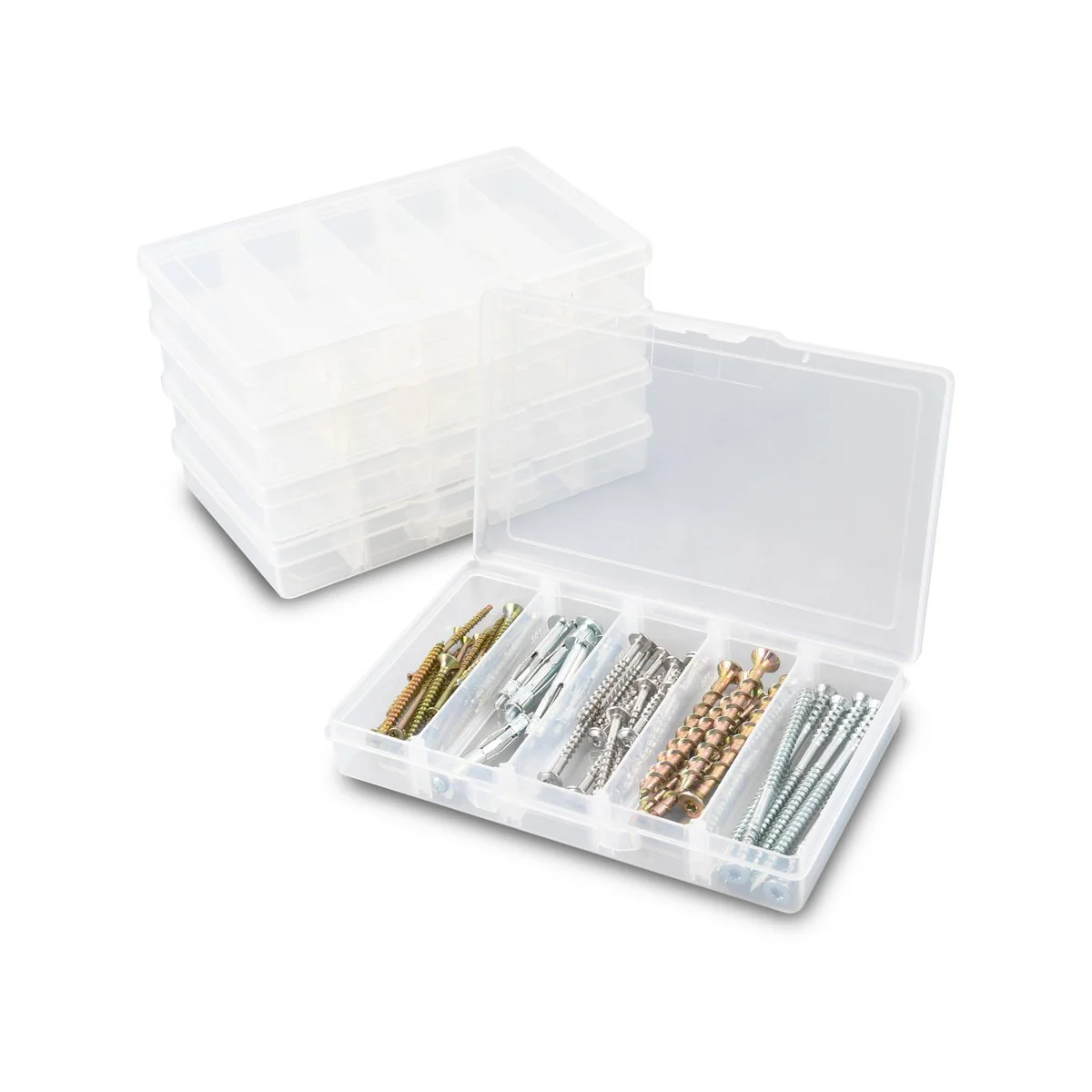 Craftright Storage Box - 115mm x 30mm x 195mm - Polypropylene - Translucent - Image 4