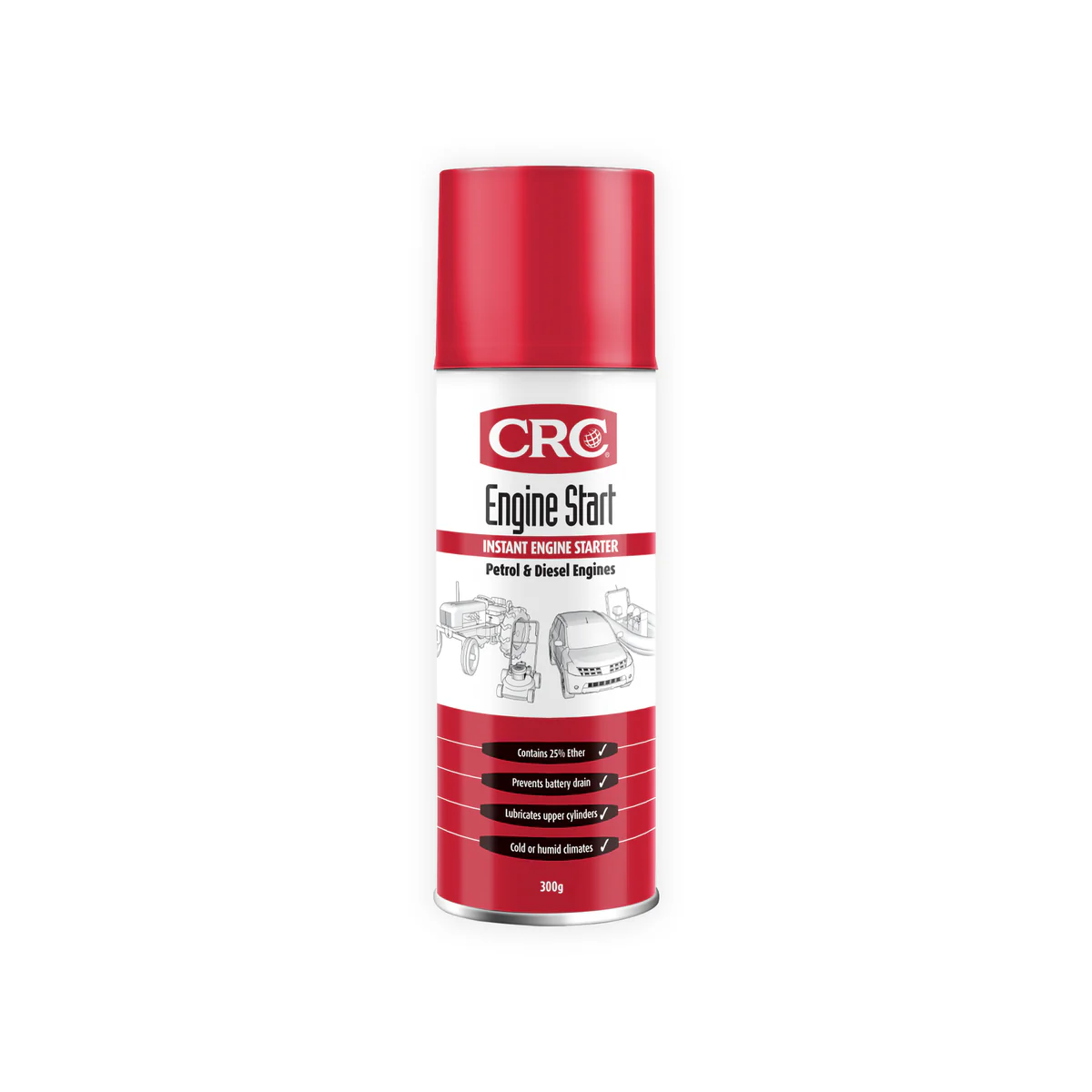 CRC Engine Start 300g - Diesel & Petrol Engine Aid - Cold Weather Performance