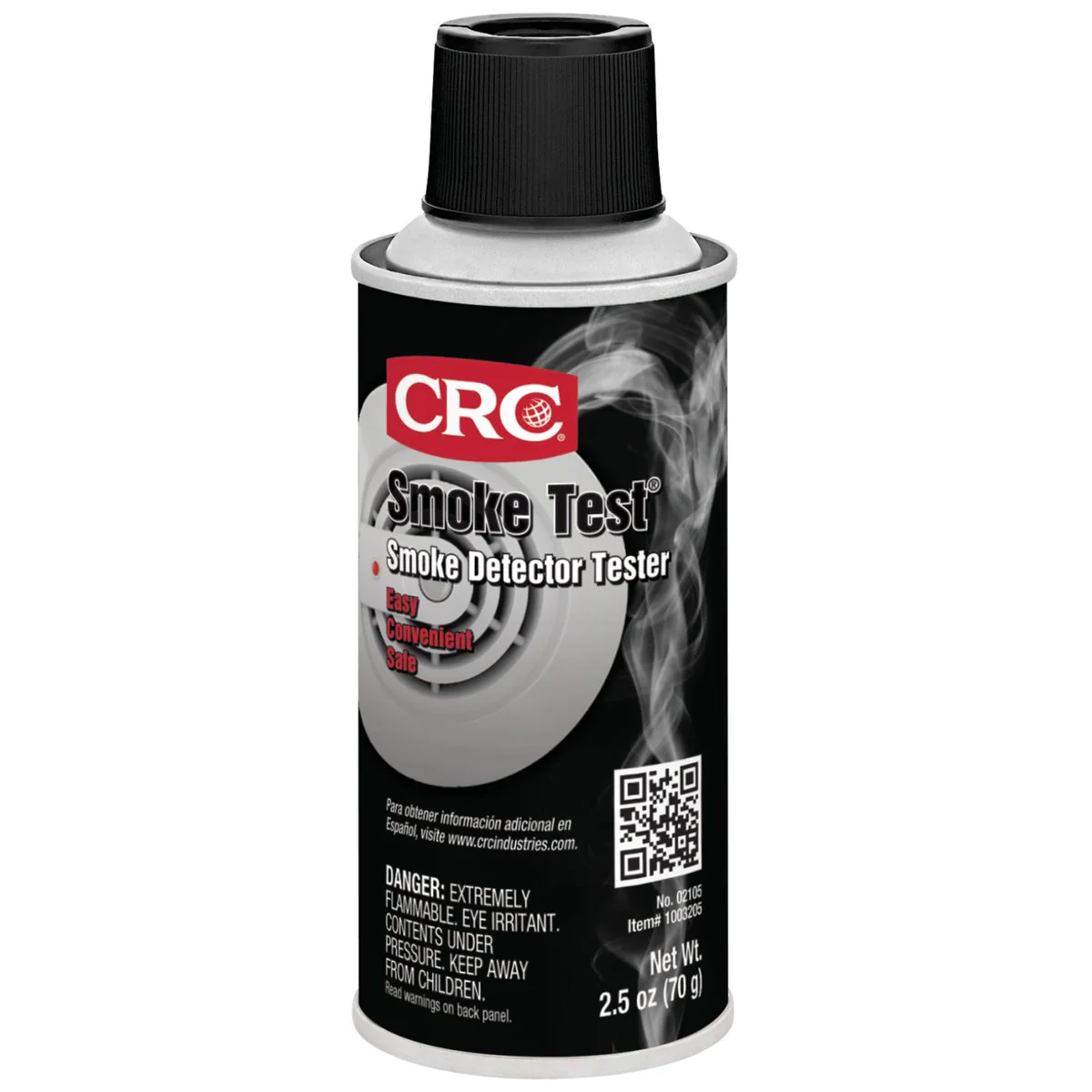 CRC Smoke Test - 70g Aerosol - Simulates Smoke - Safe Testing up to 120cm