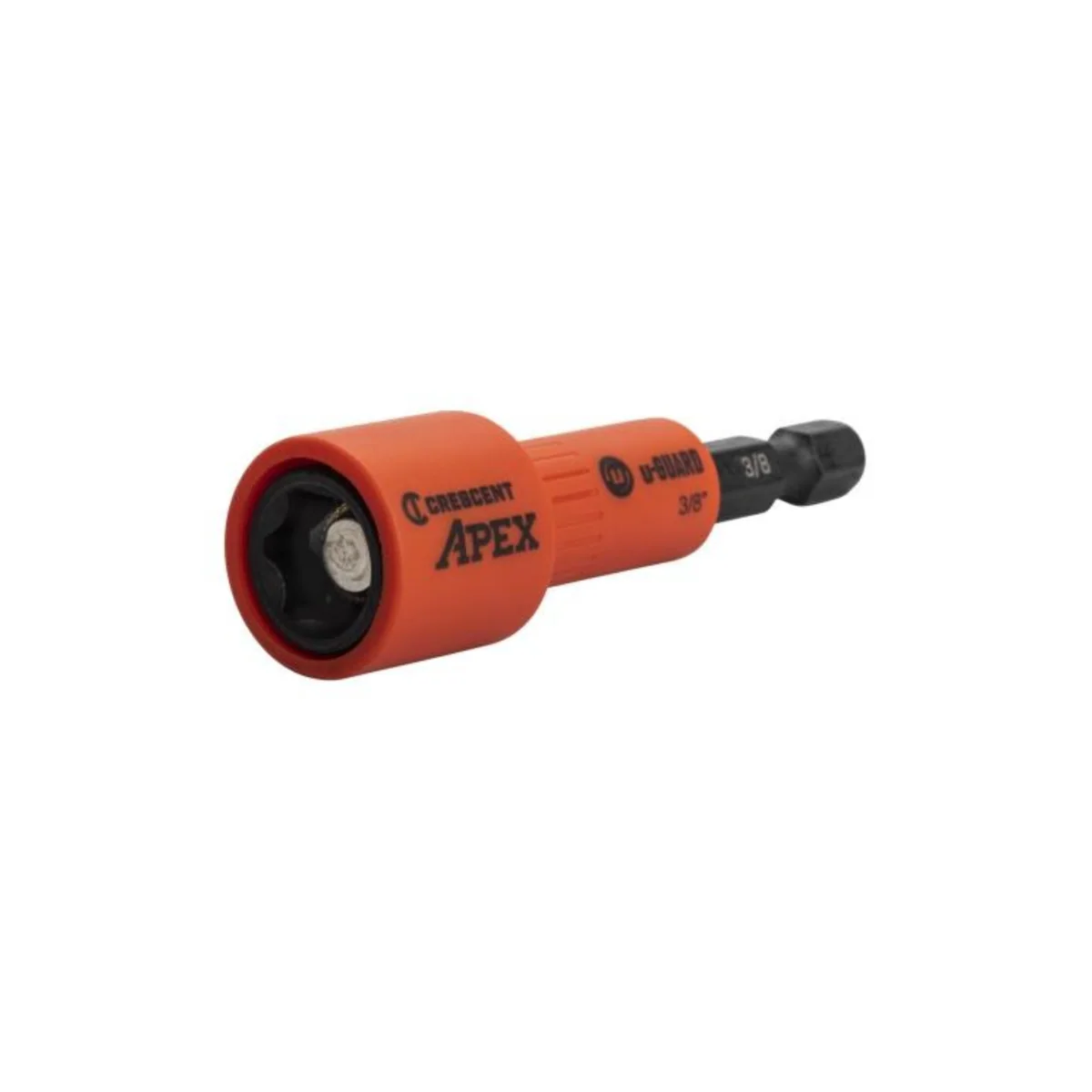 Crescent Apex 3/8" U Guard Covered Magnetic Nutsetter - Durable - 47mm x 118mm