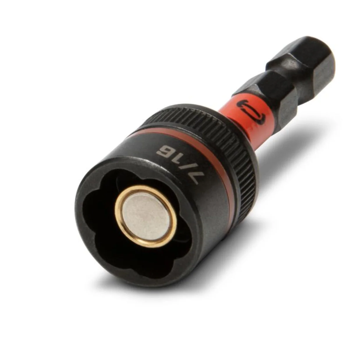 Crescent Bolt Biter Impact Nut Driver and Extractor - 7/16" x 1-7/8" - Durable Chrome-Molybdenum - Bi-Directional Design