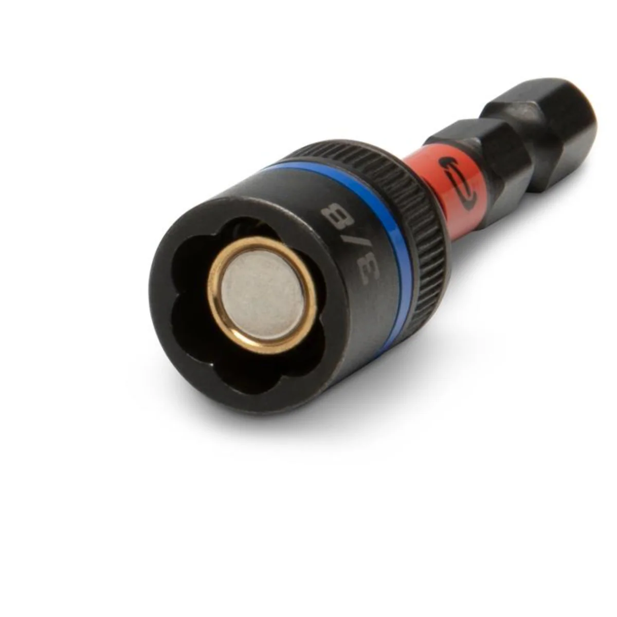Crescent Bolt Biter Impact Nut Driver & Extractor 3/8" x 1-7/8" - Durable, Bi-Directional