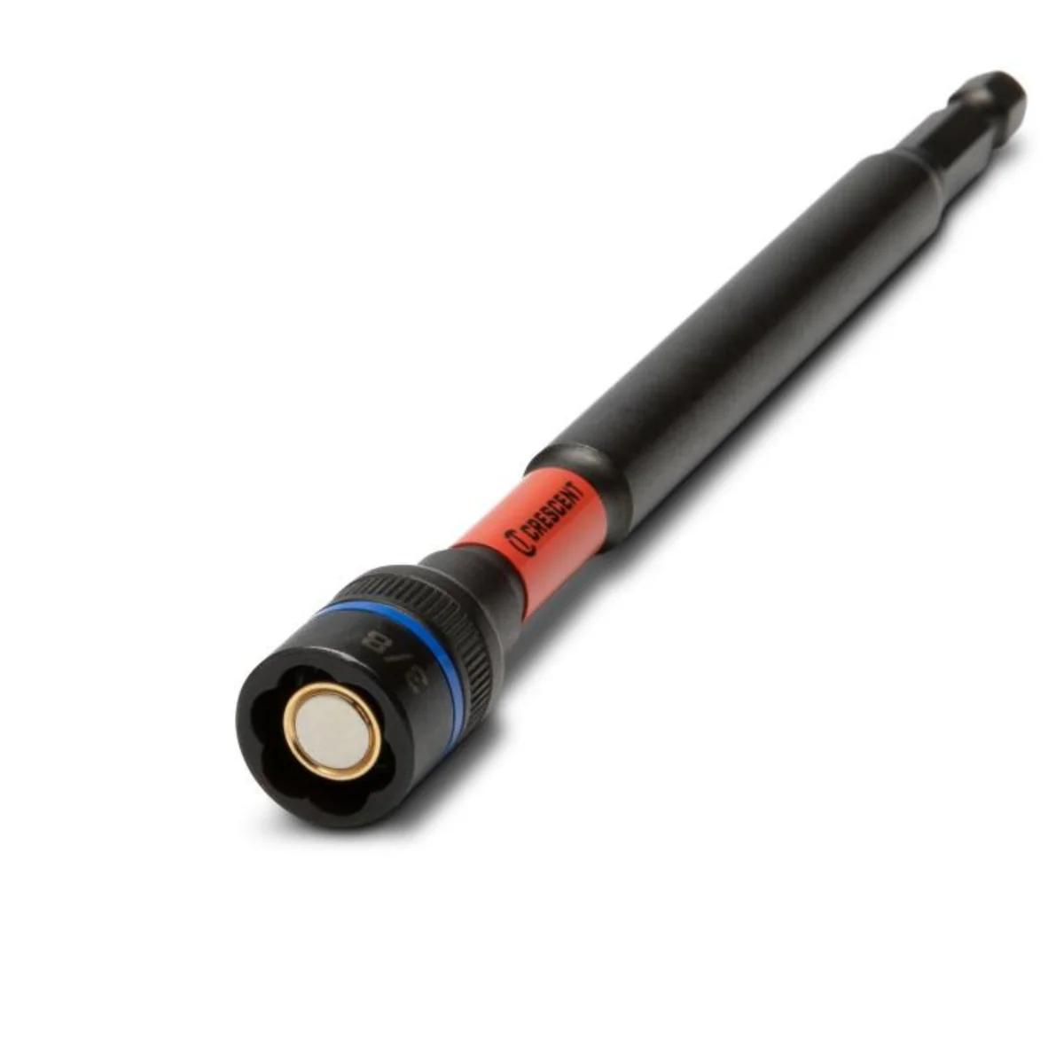 Crescent Bolt Biter Magnetic Impact Nut Driver & Extractor 3/8" x 6" - Durable Chrome-Molybdenum - Bi-Directional Design