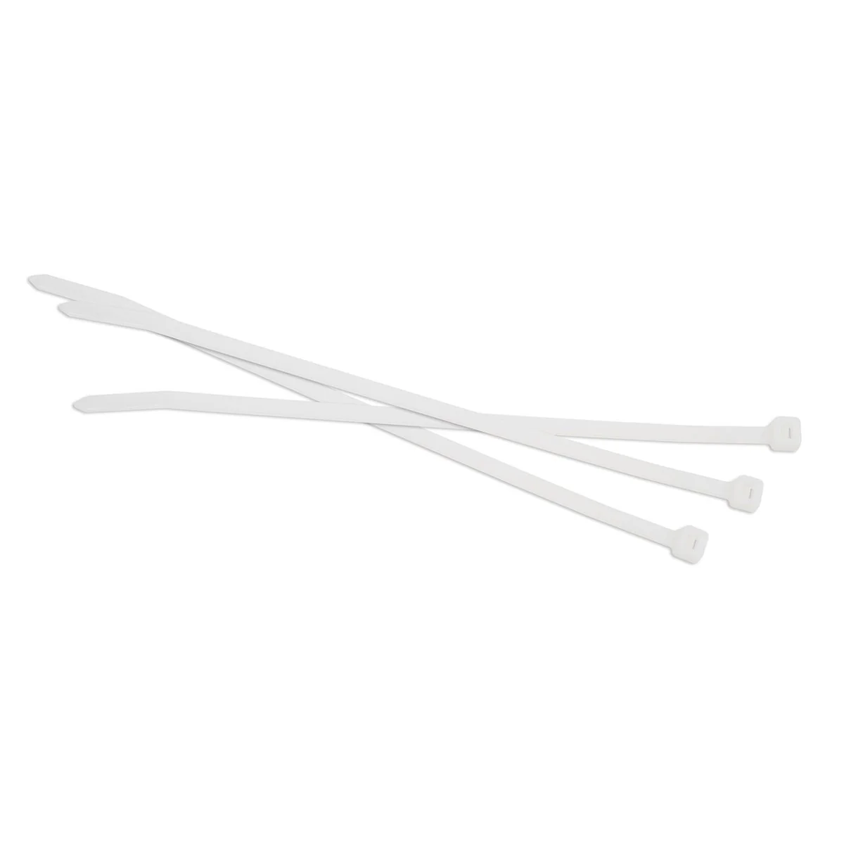 Crescent Cable Ties - 100mm x 2.5mm - Natural - 100 Pack - Nylon - Self-Locking - Image 2