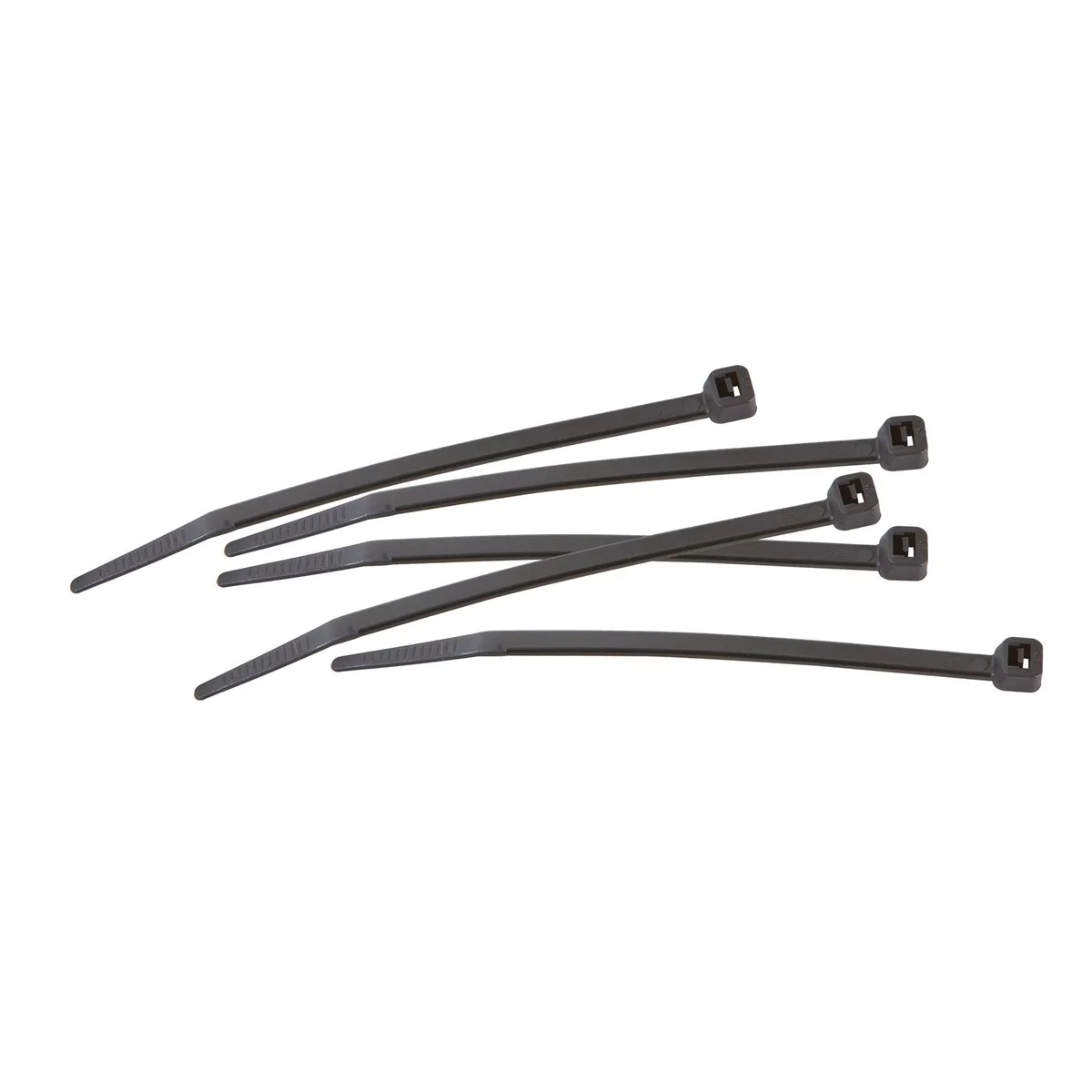 Crescent Cable Ties - 150 x 3 6mm - Black - 100 Pack - Nylon - UV Resistant - Image 2