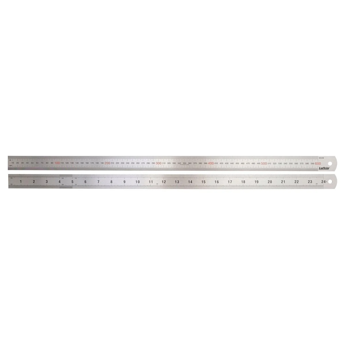 Crescent Lufkin Stainless Steel Rule 600mm 24 - Silver - Image 2