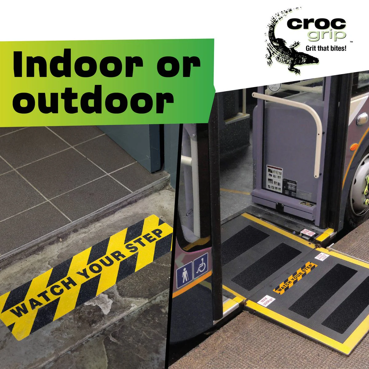 Croc Grip Anti-Slip Step - 500mm x 150mm - Durable - Indoor/Outdoor - Image 4