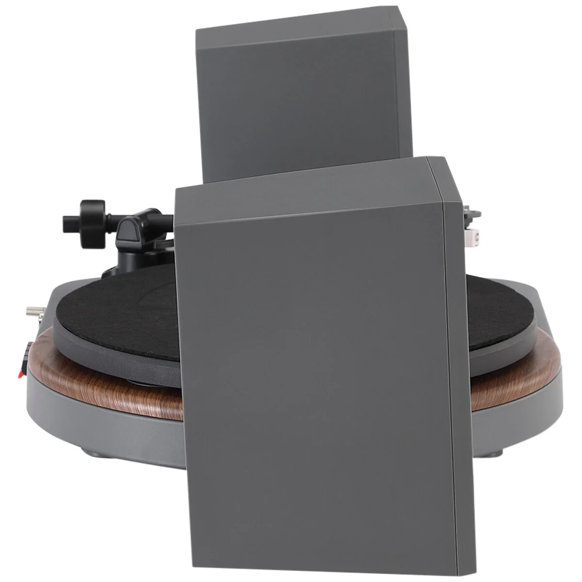 Crosley T160 Shelf System Turntable CRT160A-GY4 Grey Bluetooth - Image 3