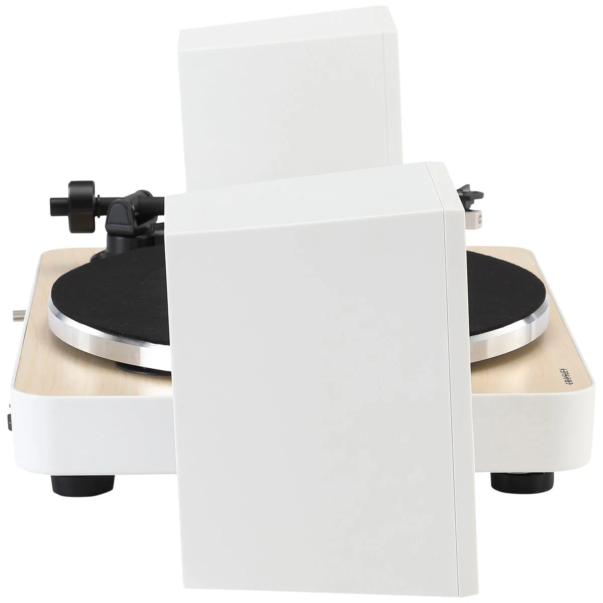 Crosley T170 Turntable Shelf System CRT170A-WH4 White Bluetooth 33/45 RPM - Image 4