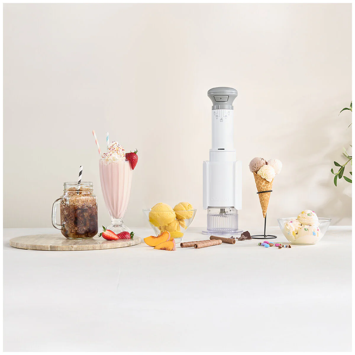 Cuisinart Freeze Wand ICE-FD10XA Compact White 3 x 240ml Capacity - Image 11