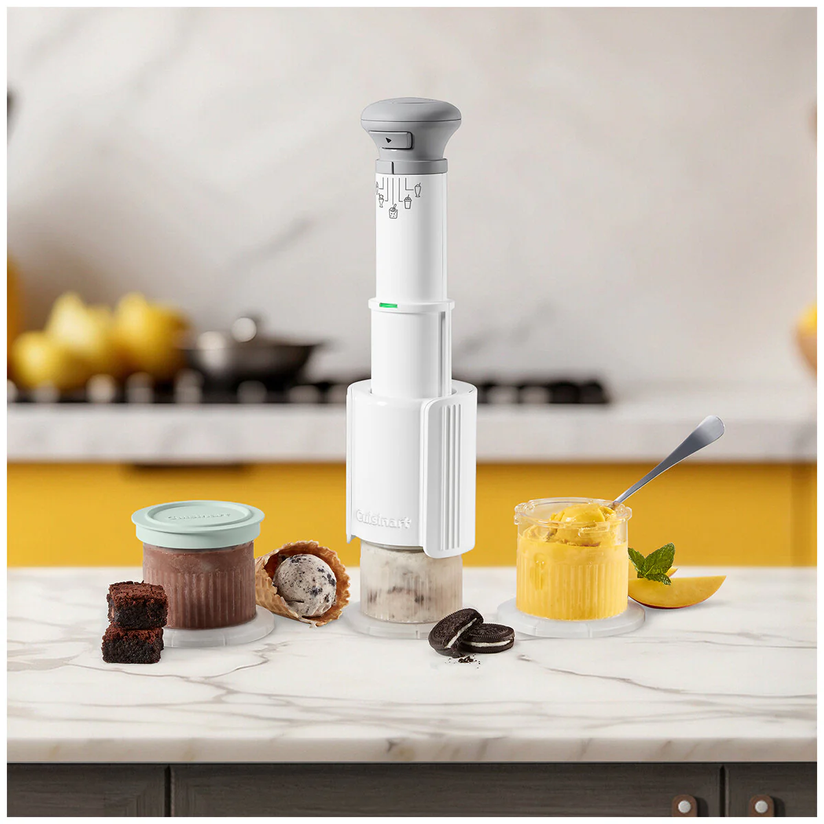 Cuisinart Freeze Wand ICE-FD10XA Compact White 3 x 240ml Capacity - Image 6