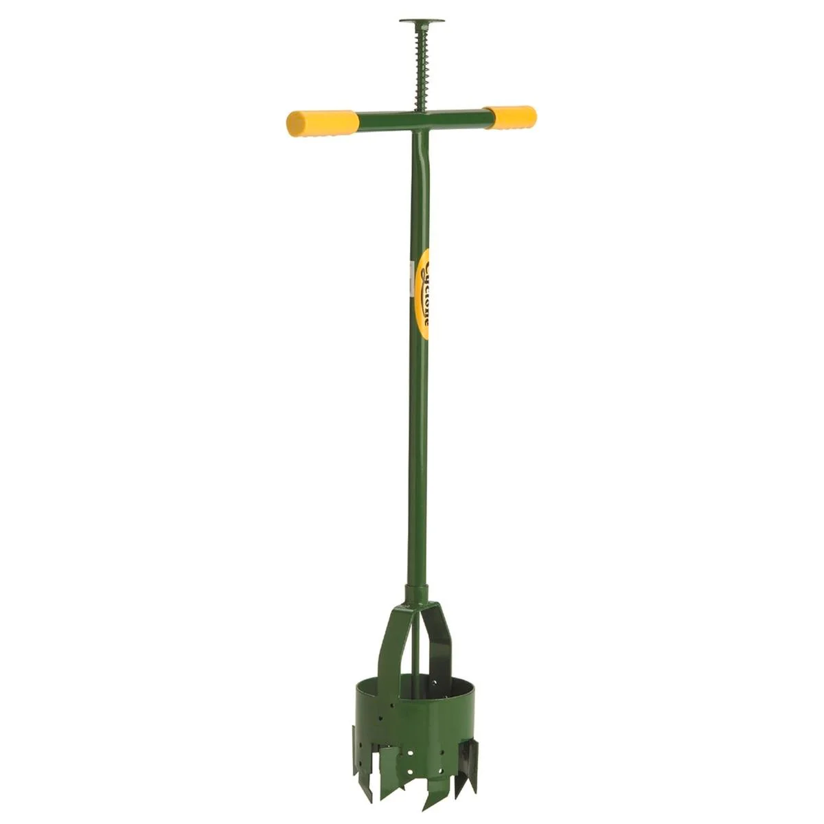 Cyclone 150mm Auger Post Hole Digger - Green - Steel Construction