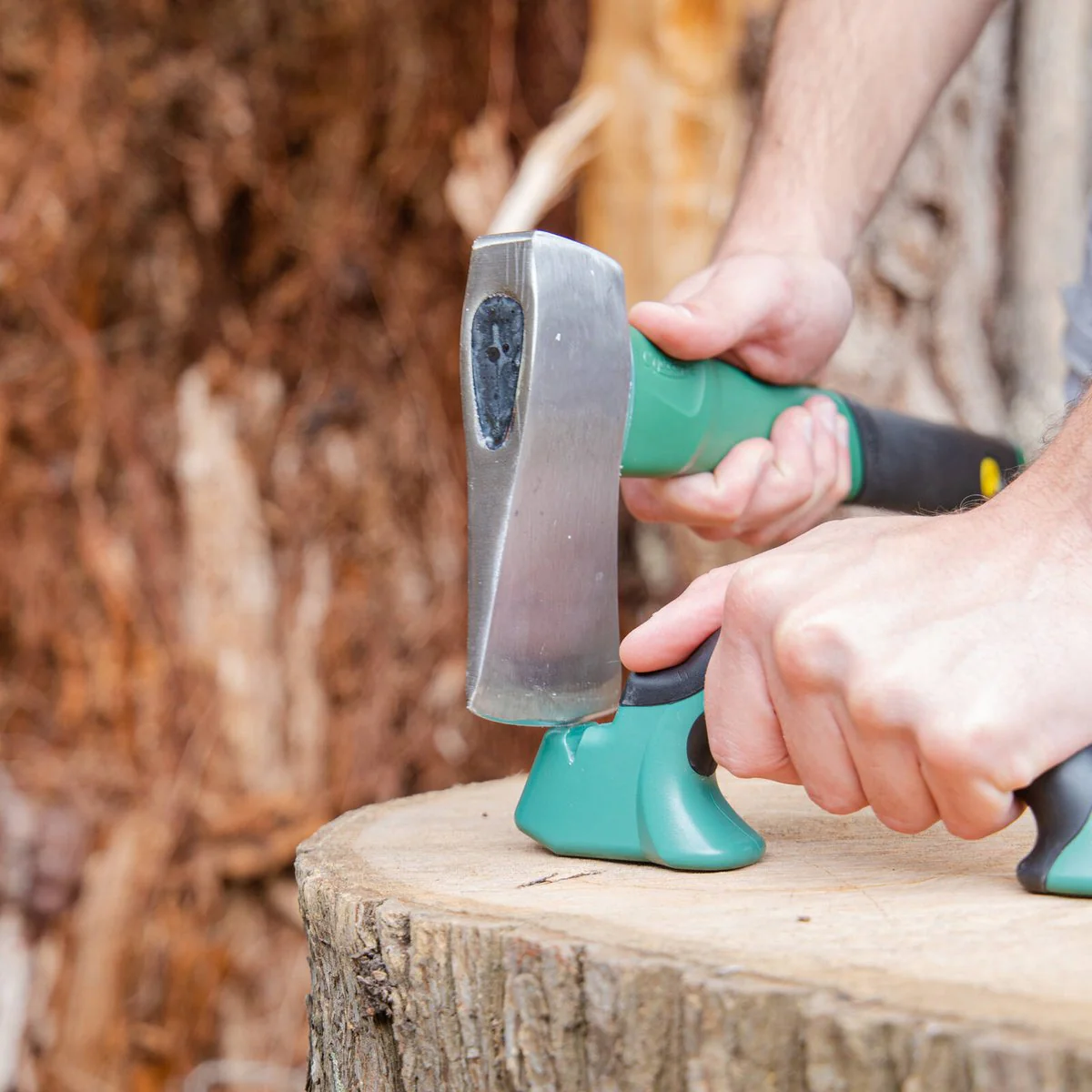 Cyclone Axe Sharpener - 70mm - Tungsten Carbide - Dual Position - Image 2