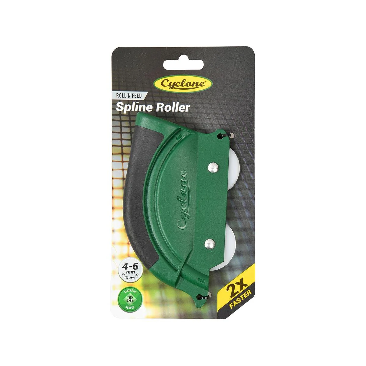 Cyclone Spline Roller - 4-6mm - Synthetic - Quick Installation