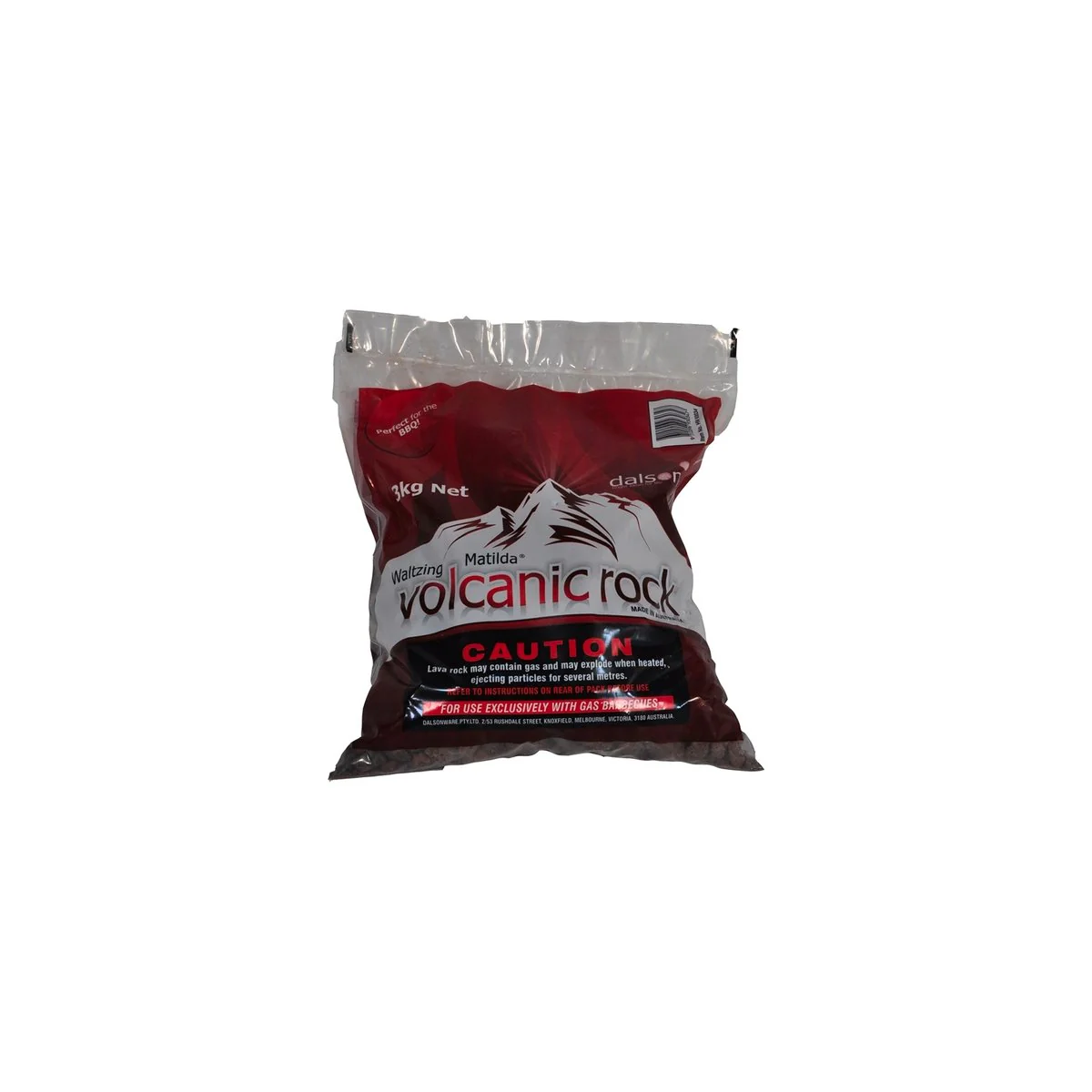 Dalson Volcanic Rock - 3kg - Volcanic Rock - Even Heat Distribution