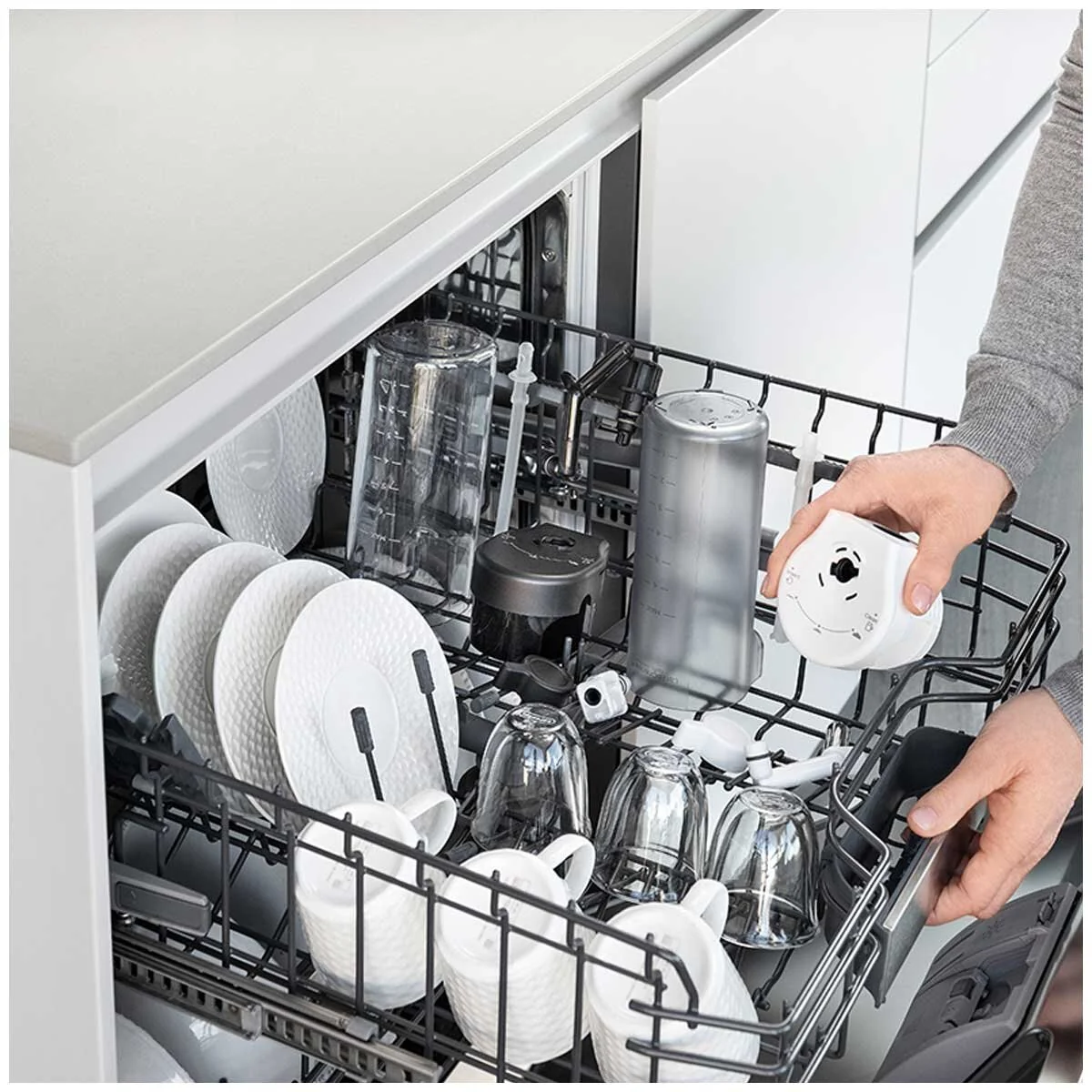 De'Longhi Eletta Explore Automatic Coffee Machine ECAM45055G Grey 1450W Capacity 1.8L - Image 12
