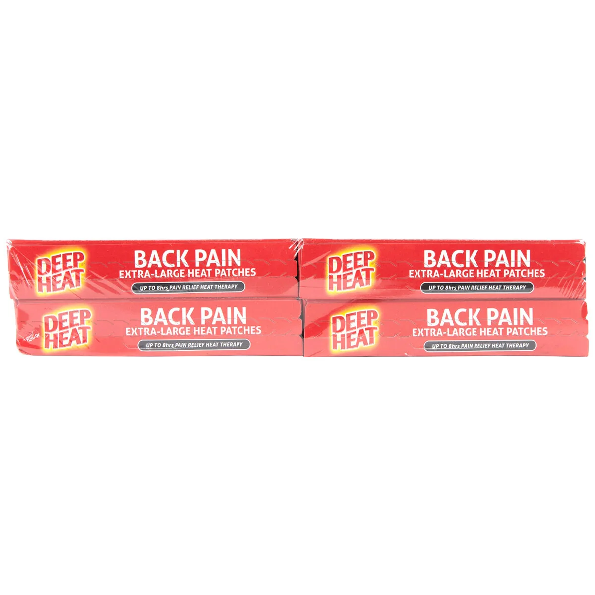 Deep Heat Back Pain Heat Patches 4 x 2 Pack Odourless Extra Large - Image 4