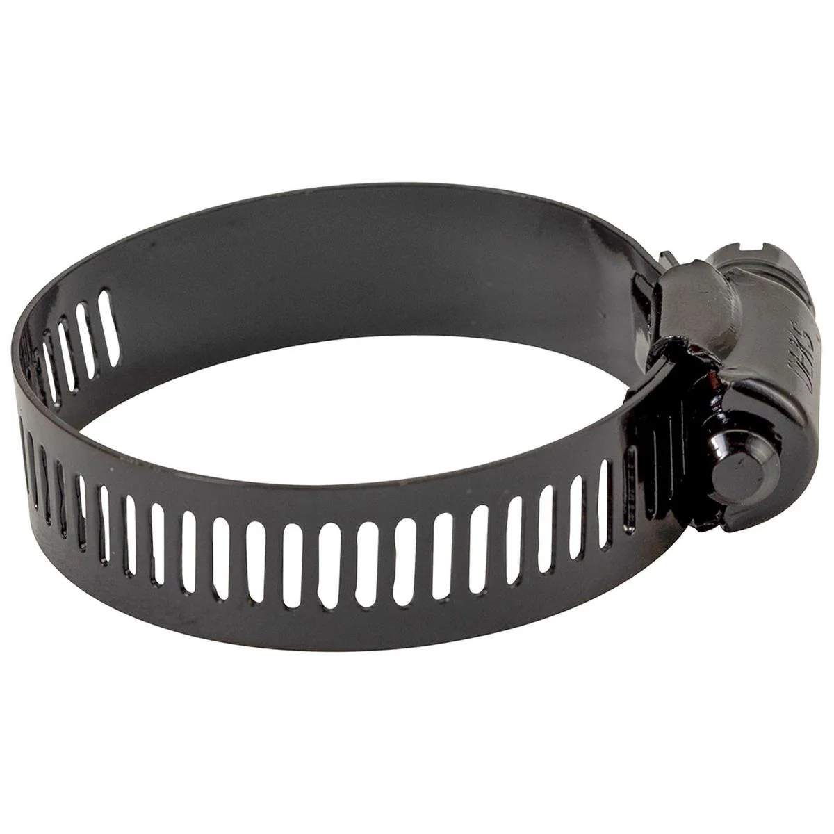 Deks 21 44mm Black Marine Grade 316 Stainless Steel Hose Clamp