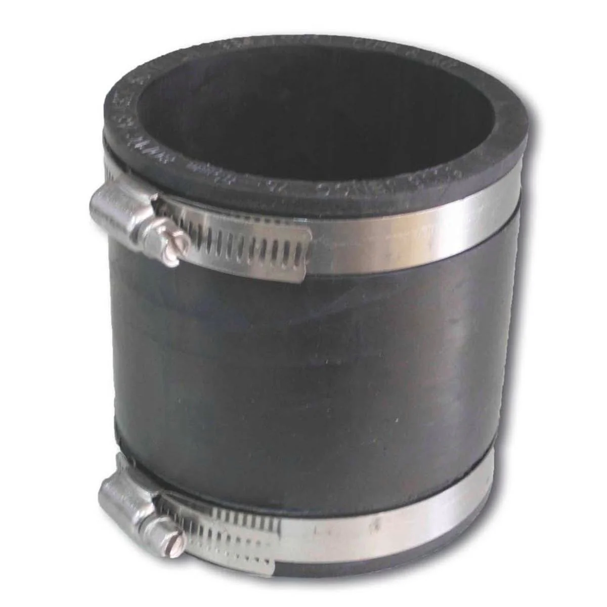 Deks Industries Rubber Joiner - 80mm - EPDM - 2 Clamps
