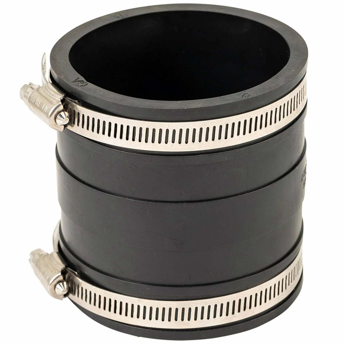 Deks Industries Rubber Joiner - 80mm - EPDM - 2 Clamps - Image 2