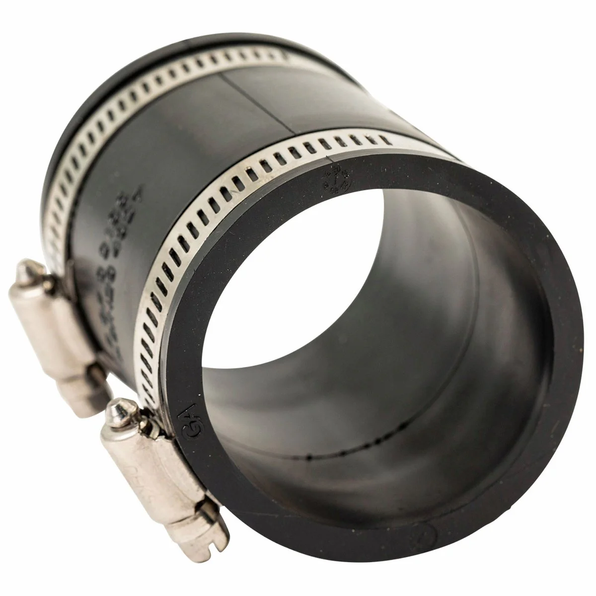Deks Rubber Joiner - 50mm - EPDM - 2 Clamps - Sewer Stormwater Use - Image 3