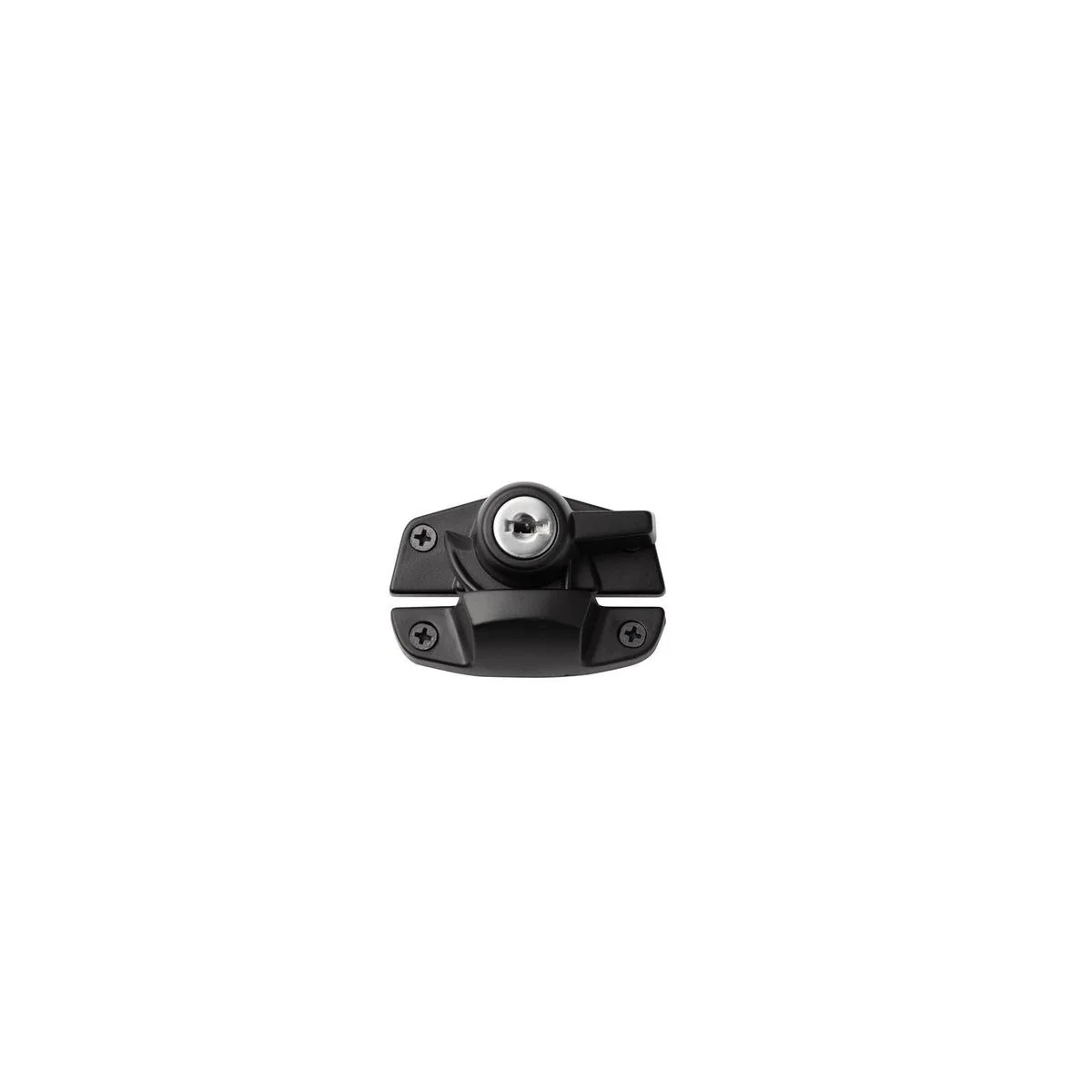 Delf Matt Black Keyed Window Sash Lock - 45mm x 65mm - Matt Black - Zinc - Durable