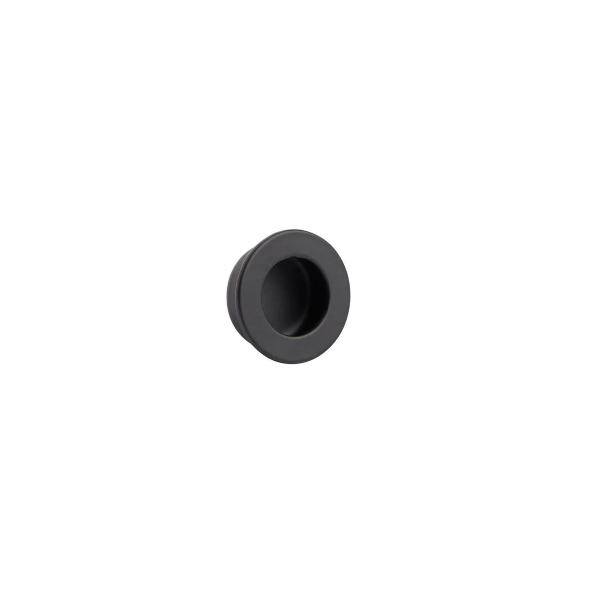 Delf Trade Finger Pull - 30mm - Zinc Alloy - Matte Black Finish