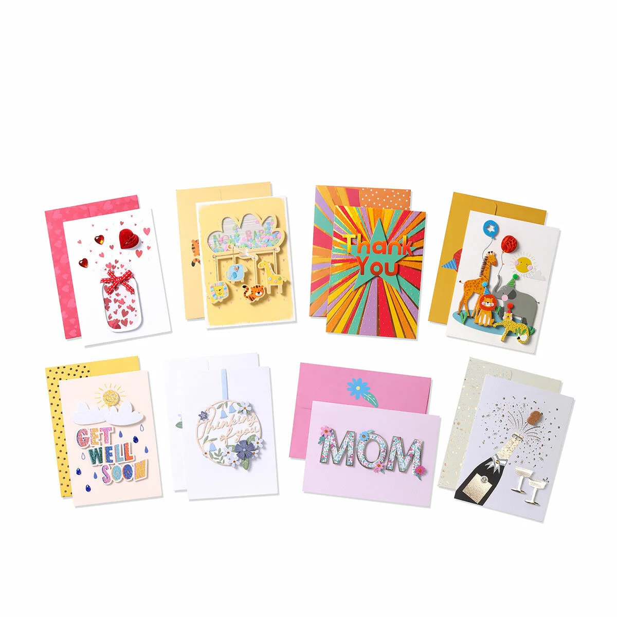 Design Studio All Occasion Handcrafted Cards 40 Pack With Rigid Box - Image 2