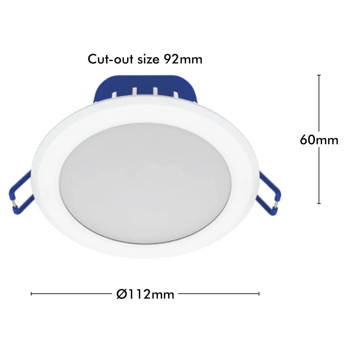 Deta 10W Smart LED Downlight 4 Pack - 950lm - RGB CCT - Indoor Use - Image 5