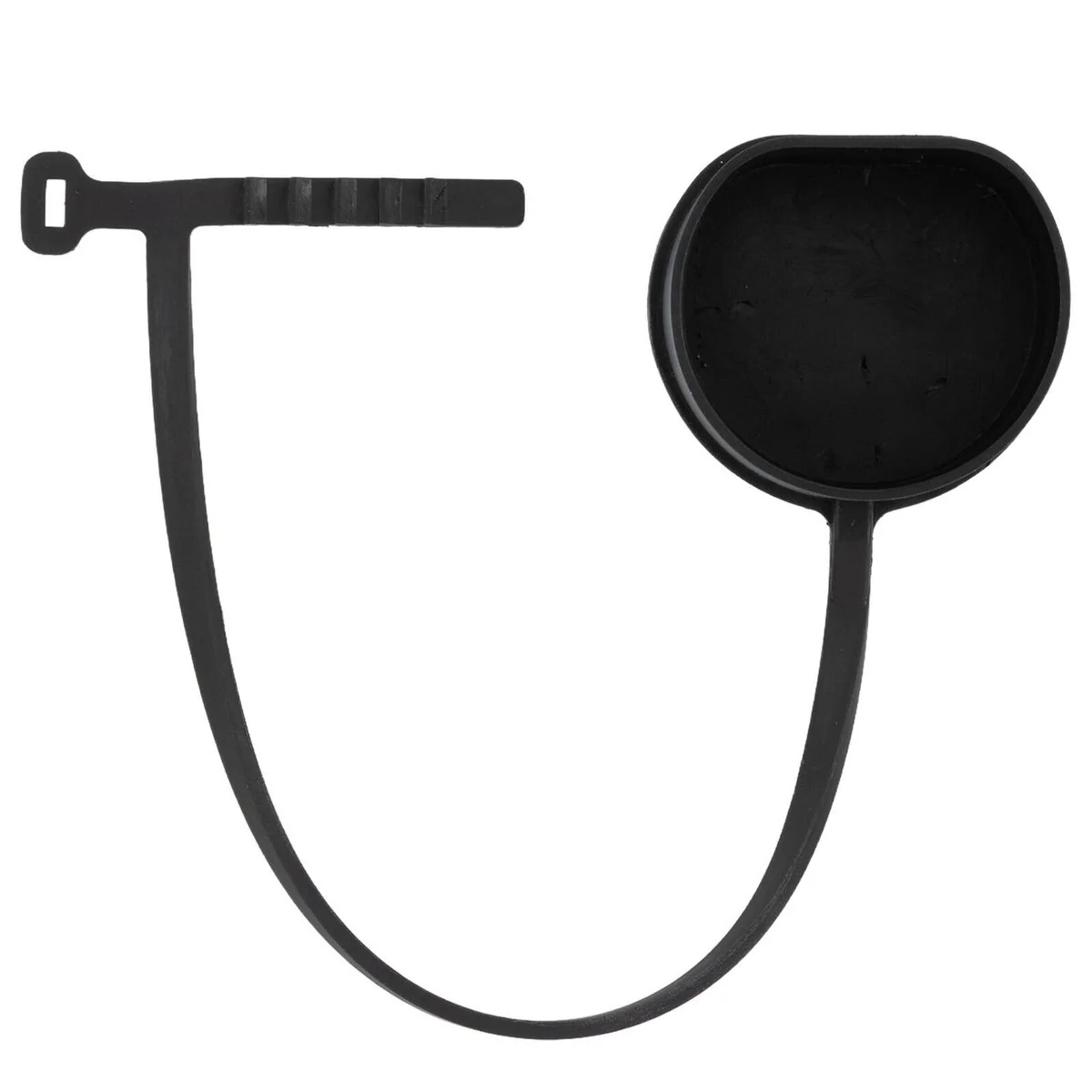 Deta EV Charger Connector Cover - Type-2 - Rubber - Black - 36.7mm x 85.7mm - Image 2