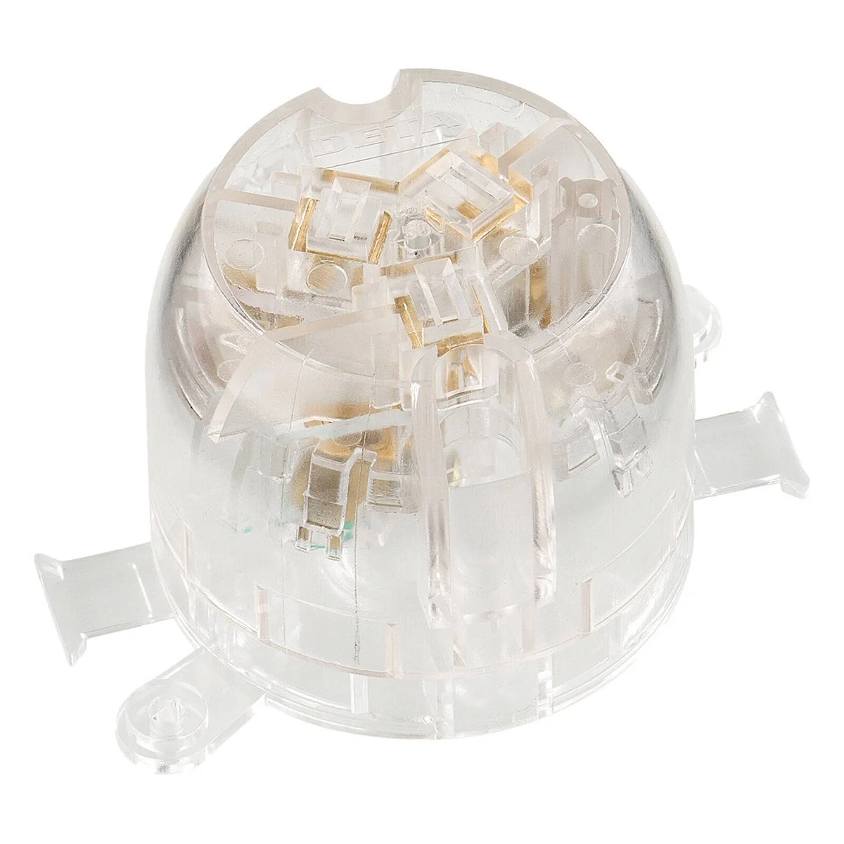 Deta Miniature Plug Base 5 Pack - 59mm - Clear - 230-250V a.c.