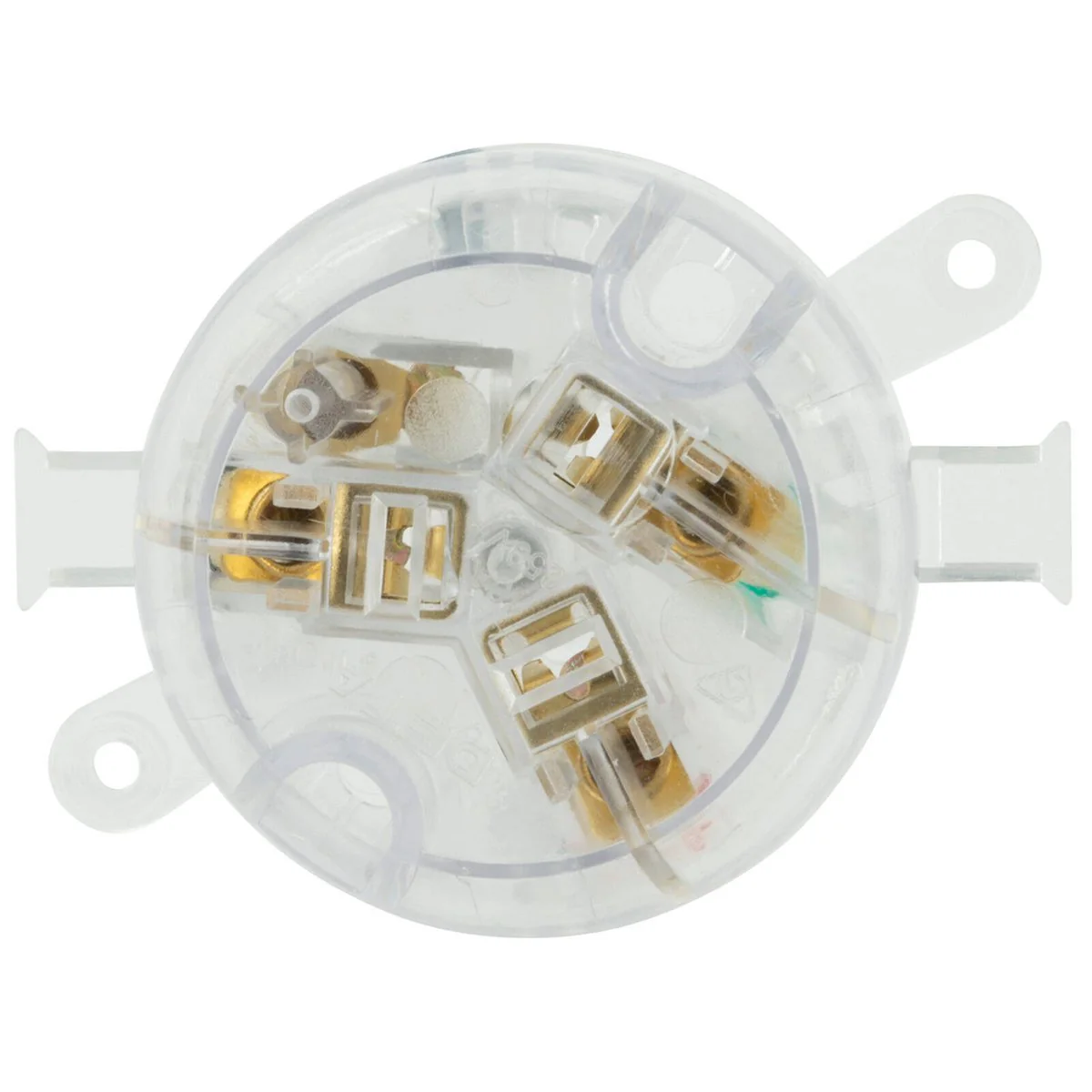 Deta Miniature Plug Base 5 Pack - 59mm - Clear - 230-250V a.c. - Image 4