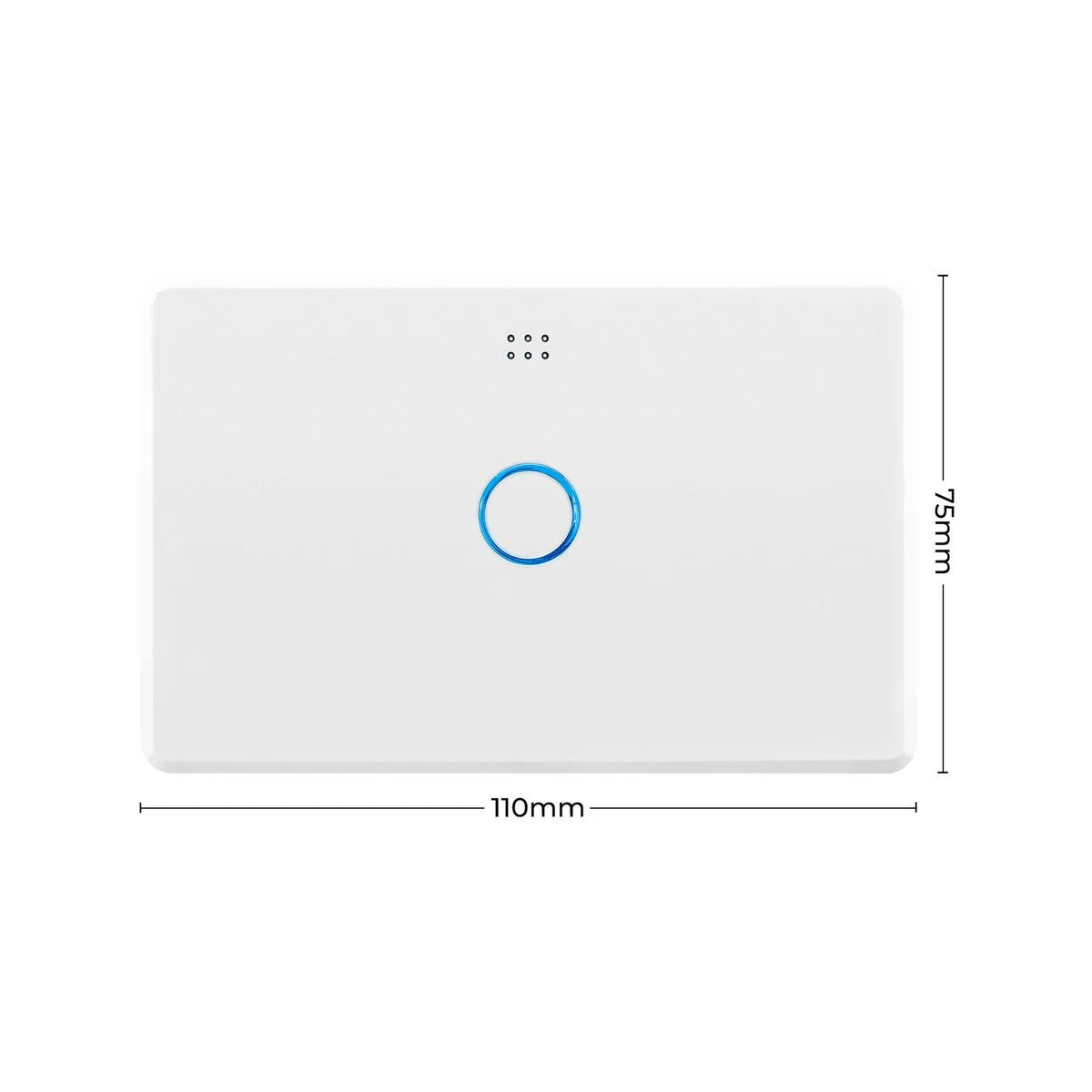 Deta Smart Light Switch - 40mm x 90mm - Polycarbonate - Touch Activated - Image 5