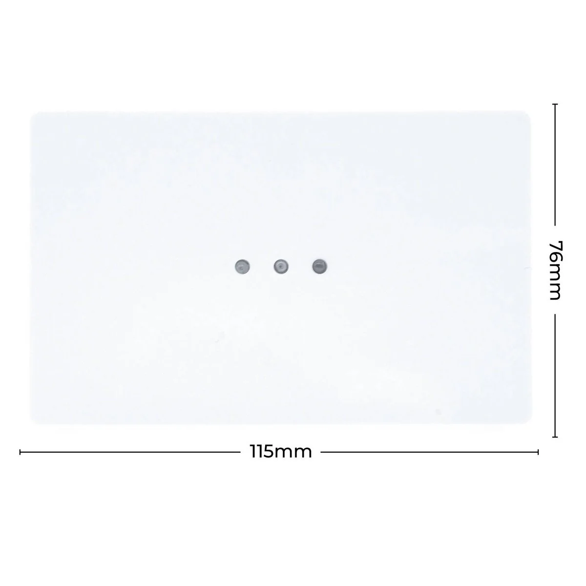 DETA Touchless Handwave Switch - 1 Pack - 115mm x 73mm - White - Hygienic Control - Image 4