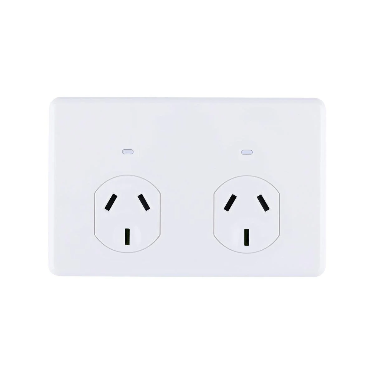 Deta x6 Series Auto Switch Double Power Point - 2 Sockets - 250V 10A - Polycarbonate