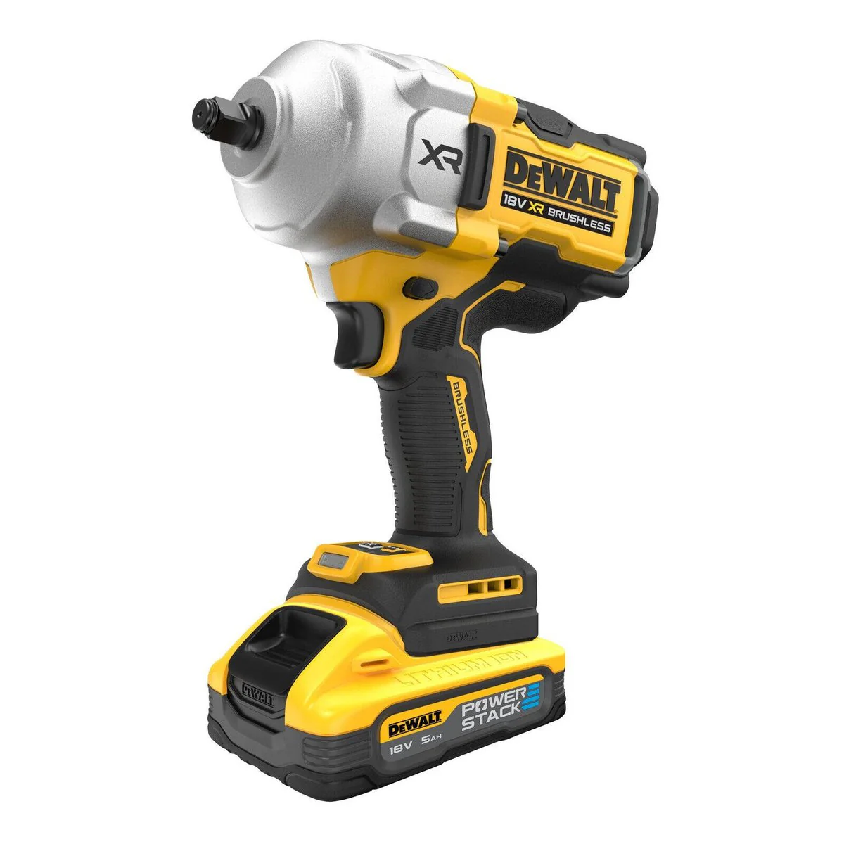 Dewalt 18V Brushless Cordless Torque Wrench 5.0Ah Kit - 1632Nm Torque - Image 2