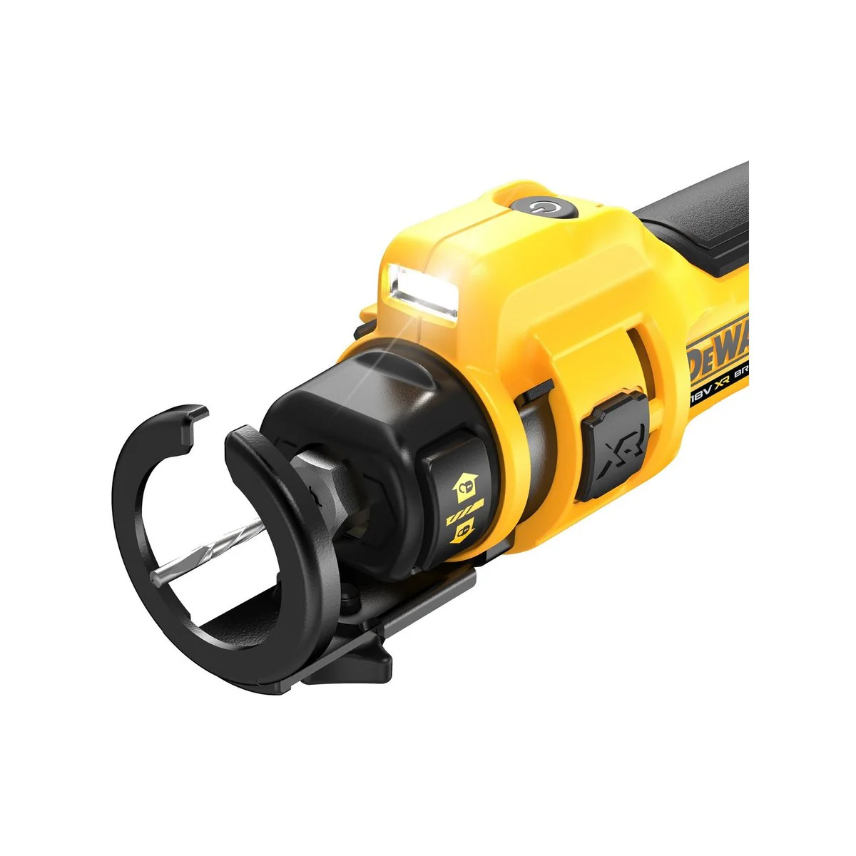 Dewalt 18V Cordless Brushless Drywall Cut Out - 135mm x 90mm x 260mm - 1.1kg - Image 4
