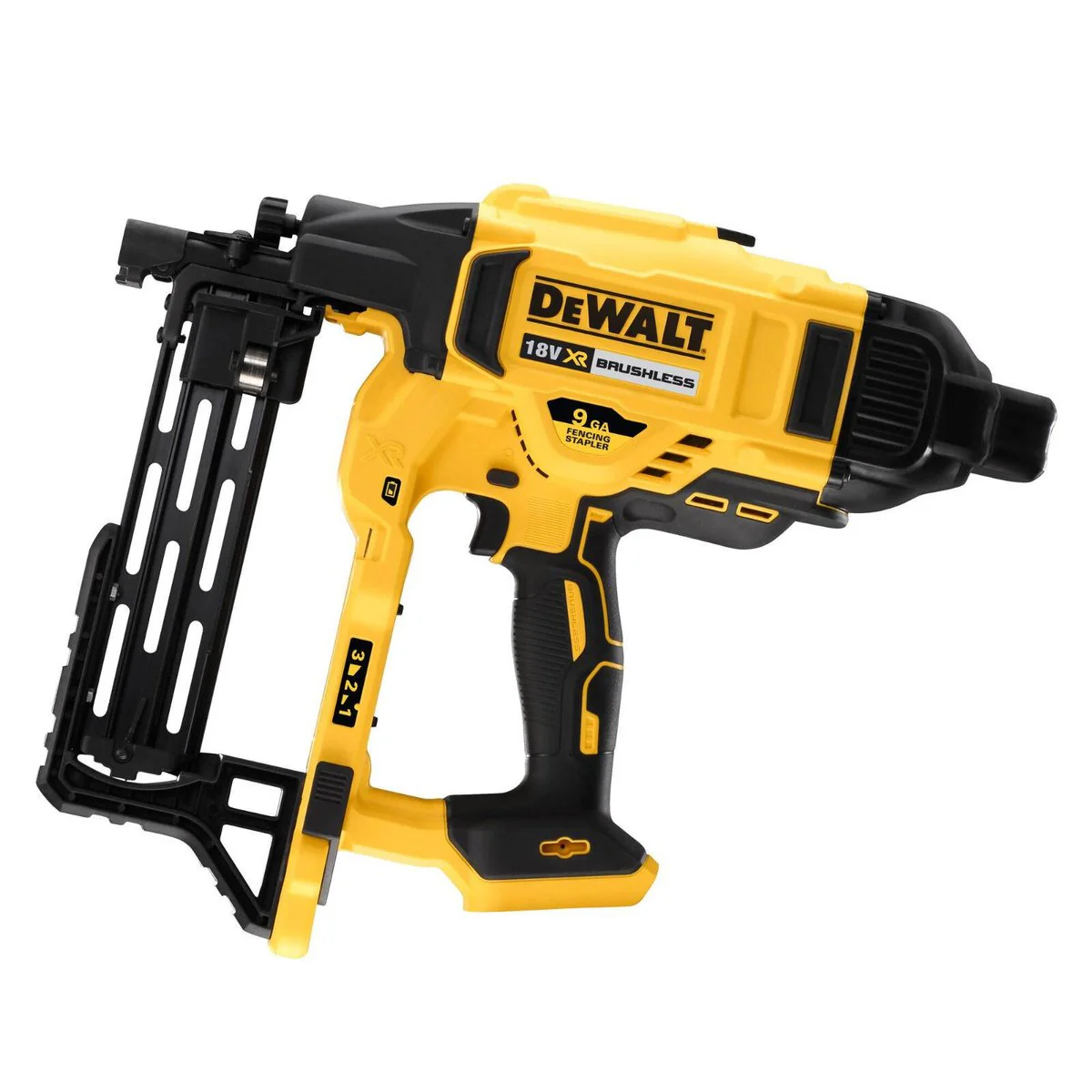 Dewalt 18V XR Fencing Stapler - Bare Unit - 375mm x 120mm x 462mm - Cordless - Image 2