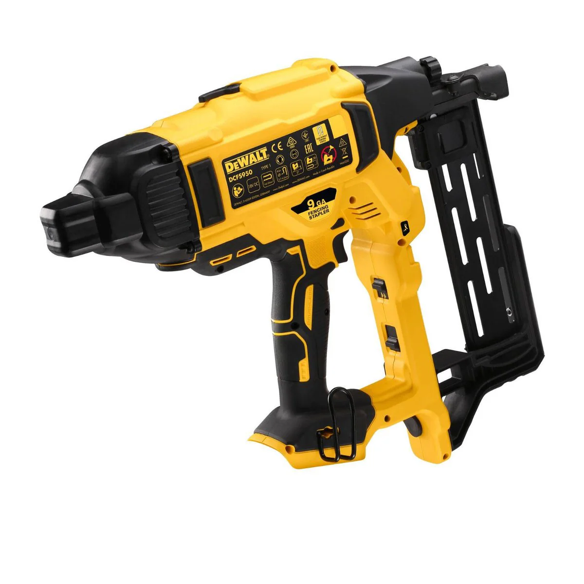 Dewalt 18V XR Fencing Stapler - Bare Unit - 375mm x 120mm x 462mm - Cordless - Image 3